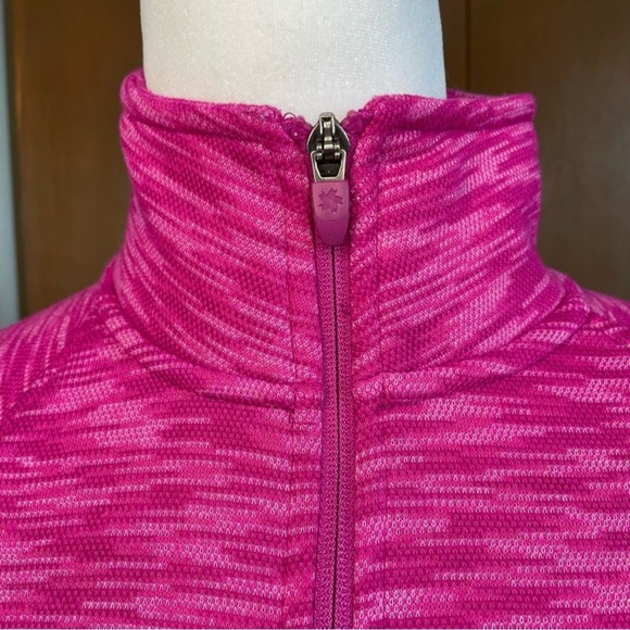 TekGear Women’s Pink Zip Up Fleece Activewear Jacket Sweatshirt Small - Picture 8 of 11